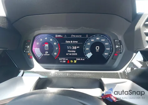 2024 Audi A3 Premium Plus 40 Tfsi Quattro S Tronic z USA, uszkodzony, nr VIN WAUHUDGYXRA047969